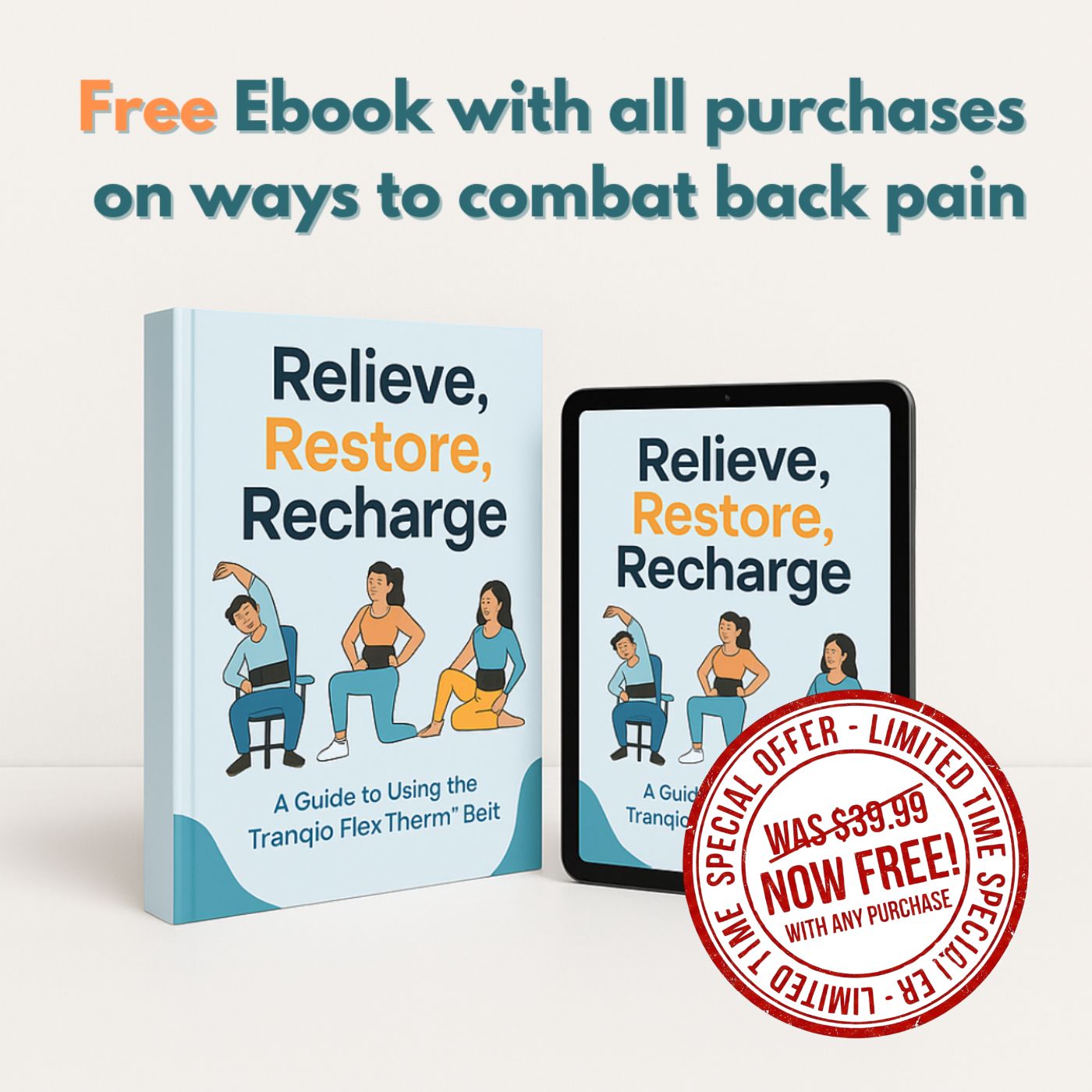 FlexTherm™ Belt for lower back pain